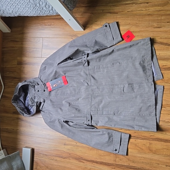 Kirkland signature ladies trench coat jacket - Picture 2 of 3